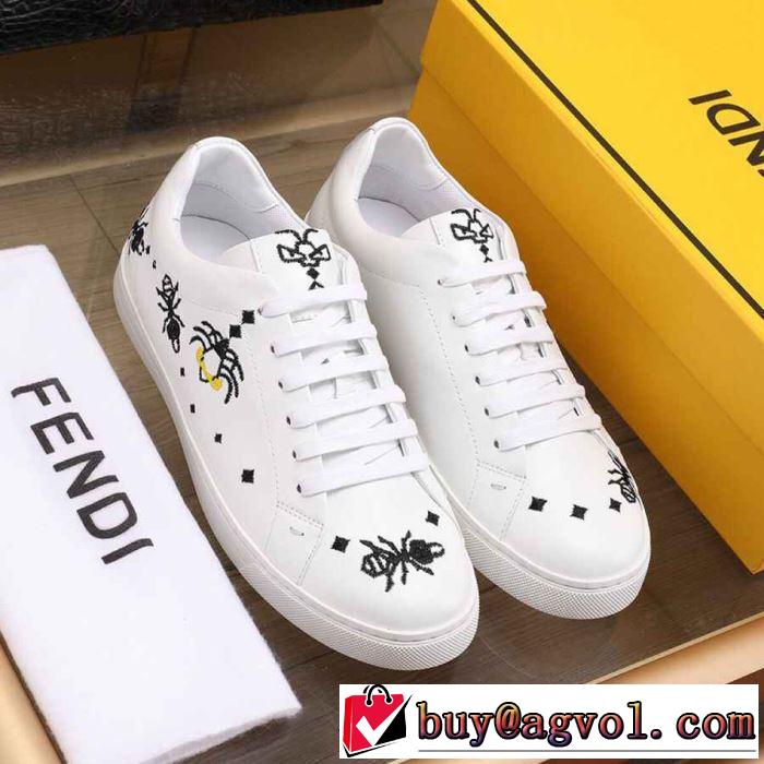 2019年春夏流行ファッション 大人の可愛さを引き立て フェンディ FENDI カジュアルシューズ
