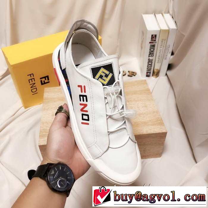 人気ブランドの秋冬新色 フェンディ FENDI 着心地もなめらかで快適 ランニングシューズ 2019トレンドカラー秋冬セール