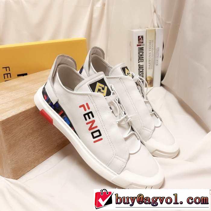 人気ブランドの秋冬新色 フェンディ FENDI 着心地もなめらかで快適 ランニングシューズ 2019トレンドカラー秋冬セール
