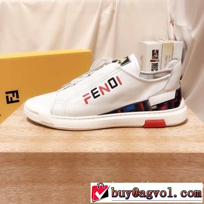 人気ブランドの秋冬新色 フェンディ FENDI 着心地もなめらかで快適 ランニングシューズ 2019トレンドカラー秋冬セール