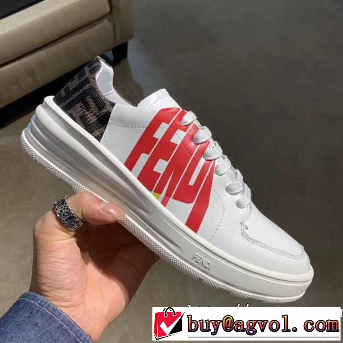 最重要！2019秋冬トレンド ファッション上級者向け フェンディ 人気の秋冬新作再登場 FENDI ランニングシューズ 素敵続くトレンド