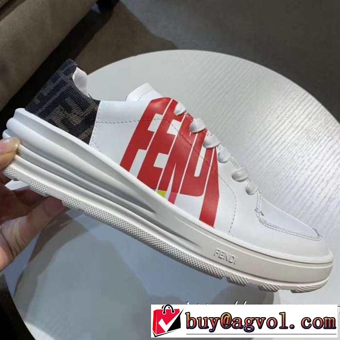 最重要！2019秋冬トレンド ファッション上級者向け フェンディ 人気の秋冬新作再登場 FENDI ランニングシューズ 素敵続くトレンド