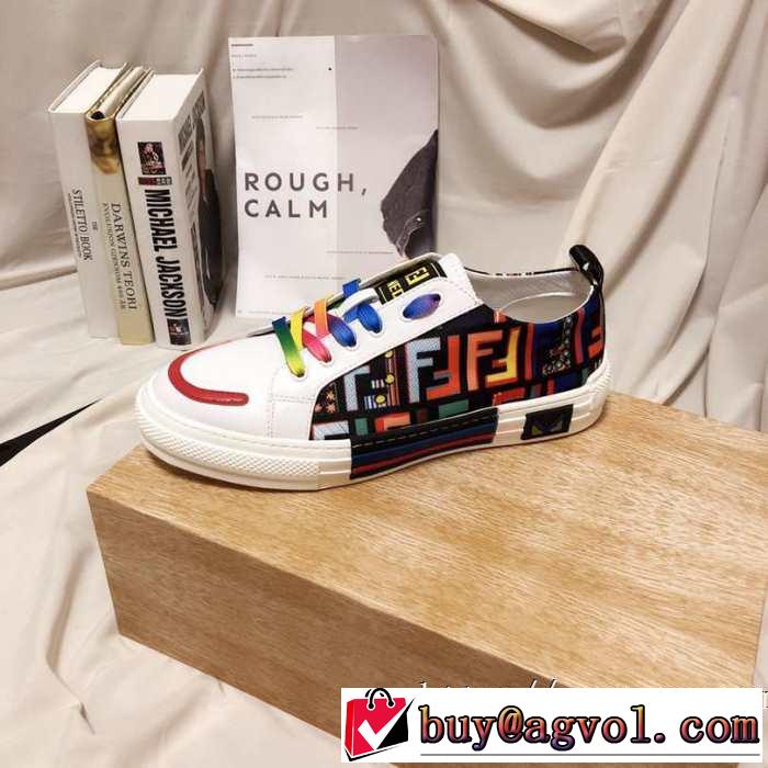 今年らしいおすすめ新品 フェンディ FENDI 2019秋断然ブランド推し ランニングシューズ おしゃれなファッションコーデ