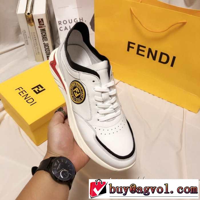 FENDI  ファッショントレンドを早速チェック 最速2019秋冬トレンドブランド フェンディ最高にCOOL秋冬新作 ランニングシューズ
