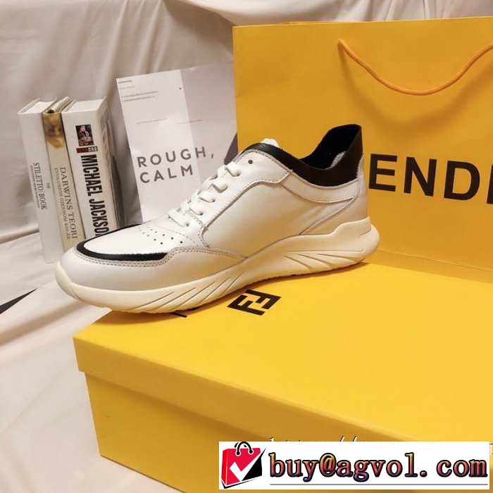 FENDI  ファッショントレンドを早速チェック 最速2019秋冬トレンドブランド フェンディ最高にCOOL秋冬新作 ランニングシューズ