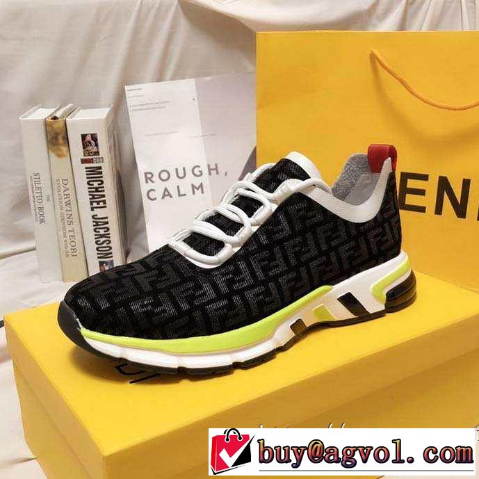 2019秋冬人気色おすすめ フェンディ 人気ブランドの新作秋冬トレンド FENDI ランニングシューズ 秋トレンドの新定番