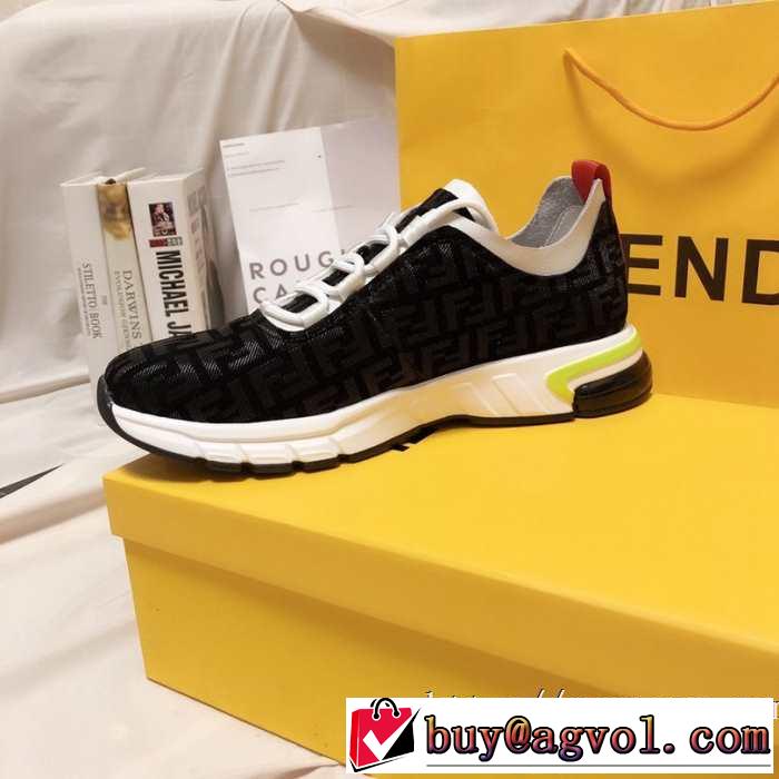 2019秋冬人気色おすすめ フェンディ 人気ブランドの新作秋冬トレンド FENDI ランニングシューズ 秋トレンドの新定番