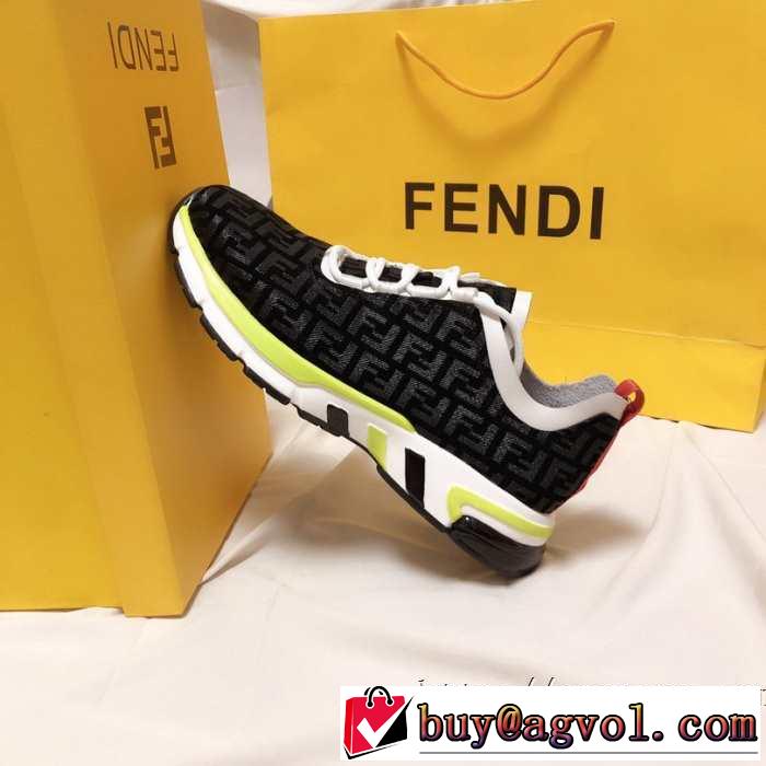 2019秋冬人気色おすすめ フェンディ 人気ブランドの新作秋冬トレンド FENDI ランニングシューズ 秋トレンドの新定番