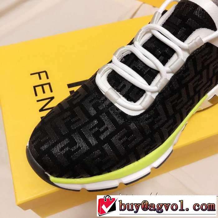 2019秋冬人気色おすすめ フェンディ 人気ブランドの新作秋冬トレンド FENDI ランニングシューズ 秋トレンドの新定番