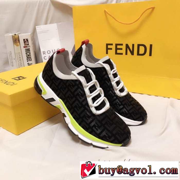 2019秋冬人気色おすすめ フェンディ 人気ブランドの新作秋冬トレンド FENDI ランニングシューズ 秋トレンドの新定番