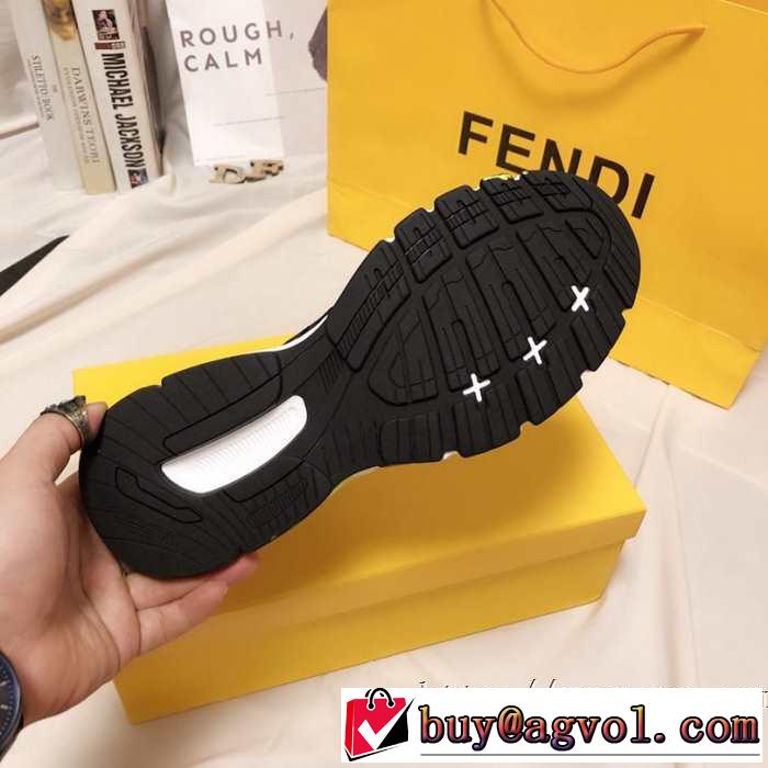 2019秋冬人気色おすすめ フェンディ 人気ブランドの新作秋冬トレンド FENDI ランニングシューズ 秋トレンドの新定番