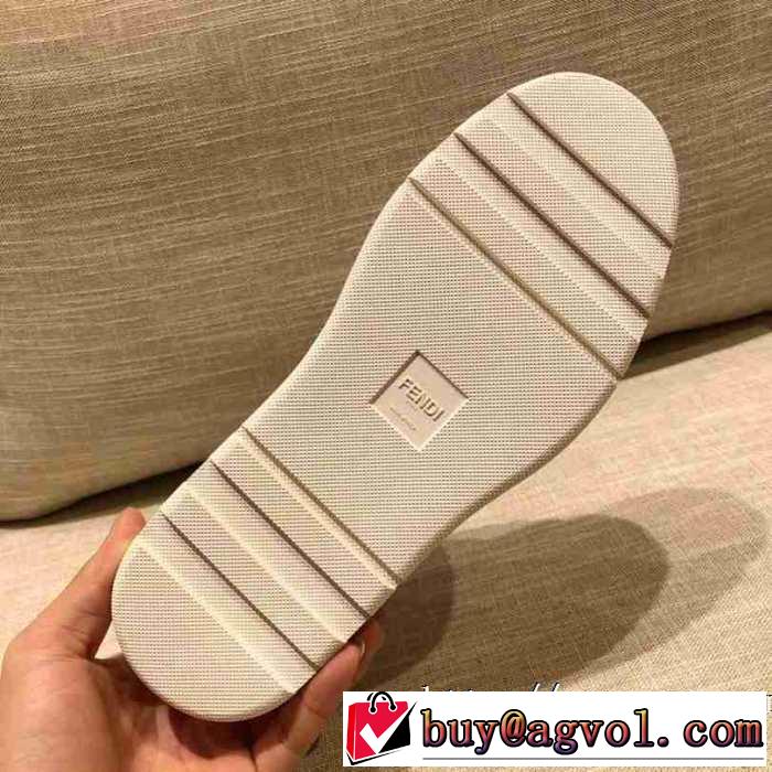 今季トレンド抜け感新品 フェンディ 支持率が高い秋冬最新作 FENDI 2019-20秋冬取り入れやすい ランニングシューズ