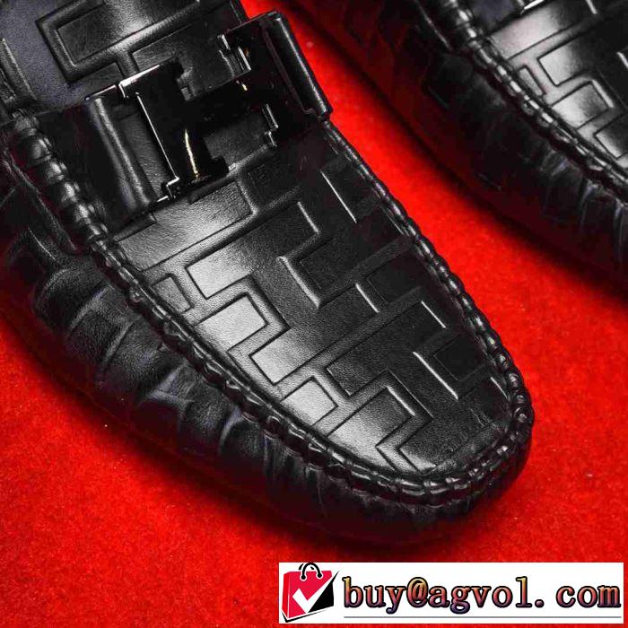 高級感をプラス2019新作HERMES Paris loafer ビジネスシューズ おすすめ パリローファー流行り 30代おしゃれ 男性靴