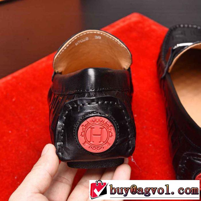 高級感をプラス2019新作HERMES Paris loafer ビジネスシューズ おすすめ パリローファー流行り 30代おしゃれ 男性靴