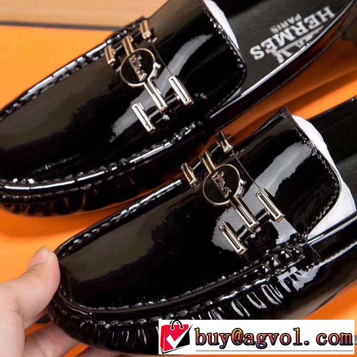 2019新作コレクションHERMES Mocassins Montereyビジネスシューズ おすすめ ブランド激安 エレガントスタイル レザー