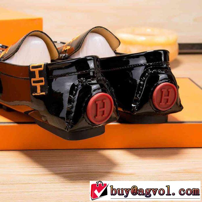 大流行新作2019ブランド おすすめHERMES エルメス 靴 サイズ履き心地 人気ランキング 定番モデル ビジネスシューズ 激安