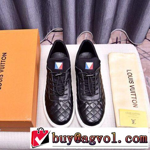 さわやか夏スタイル新品 大人カジュアル夏ファッション2019 LOUIS VUITTON ルイ ヴィトン カジュアルシューズ