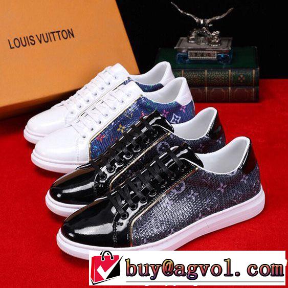 夏らしい季節感 LOUIS VUITTON ルイ ヴィトン カジュアルシューズ 2色可選 2019年夏の一押しファッションアイテム