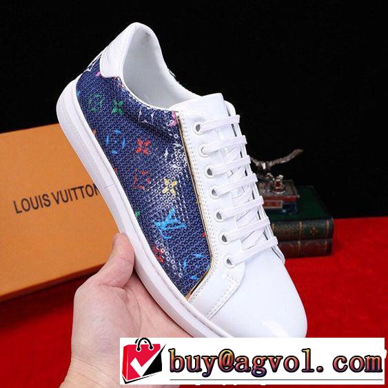 夏らしい季節感 LOUIS VUITTON ルイ ヴィトン カジュアルシューズ 2色可選 2019年夏の一押しファッションアイテム