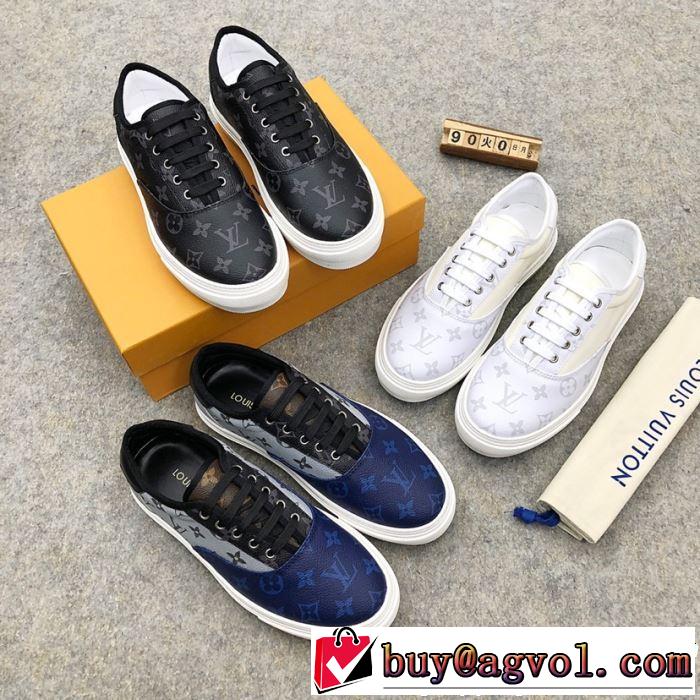 LOUIS VUITTON ルイ ヴィトン カジュアルシューズ 3色可選 2019年春夏のトレンドアイテム 高級感が好評です