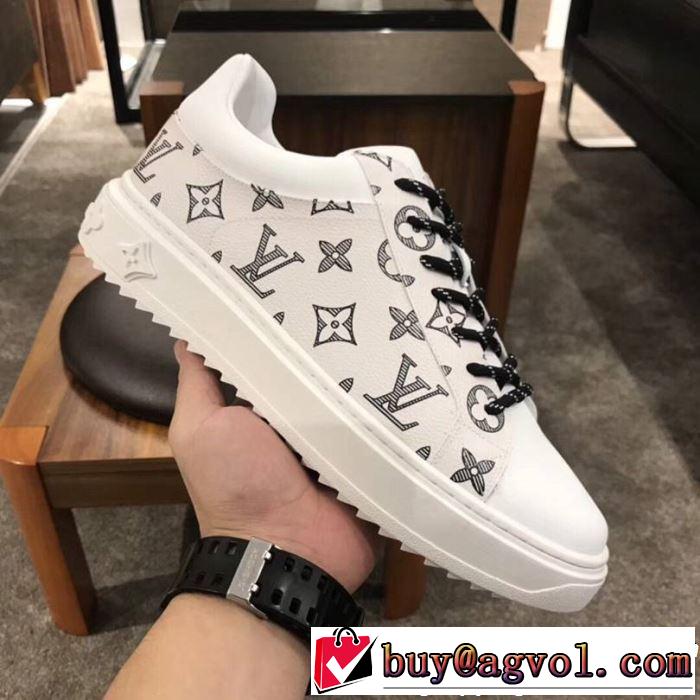 カジュアルシューズ 2色可選 春夏のトレンドアイテム 2019春夏も引き続きトレンド LOUIS VUITTON ルイ ヴィトン
