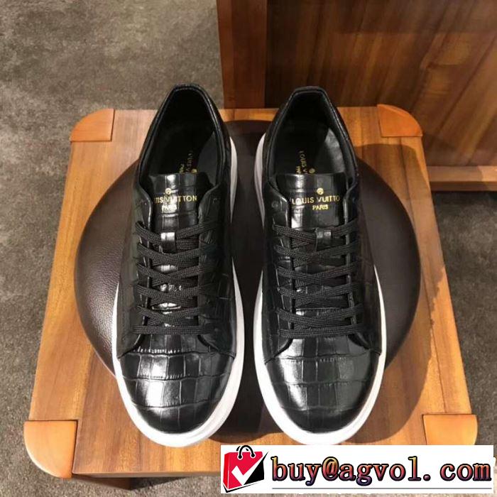 魅力的なカラー使い LOUIS VUITTON ルイ ヴィトン ランニングシューズ 2色可選 《2019年》今、注目のストリート