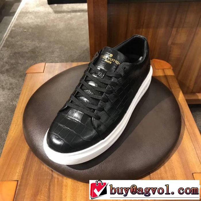 魅力的なカラー使い LOUIS VUITTON ルイ ヴィトン ランニングシューズ 2色可選 《2019年》今、注目のストリート