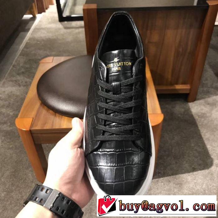 魅力的なカラー使い LOUIS VUITTON ルイ ヴィトン ランニングシューズ 2色可選 《2019年》今、注目のストリート