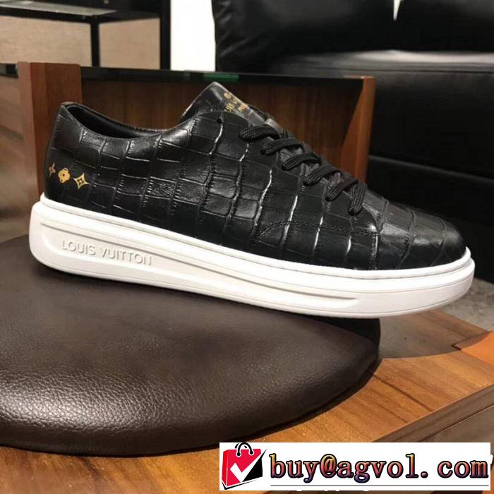 魅力的なカラー使い LOUIS VUITTON ルイ ヴィトン ランニングシューズ 2色可選 《2019年》今、注目のストリート