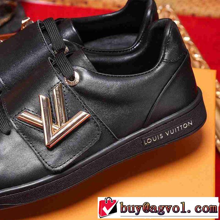 春夏のトレンドアイテム LOUIS VUITTON ルイ ヴィトン カジュアルシューズ 2色可選 男女兼用 2019即旬な装いに