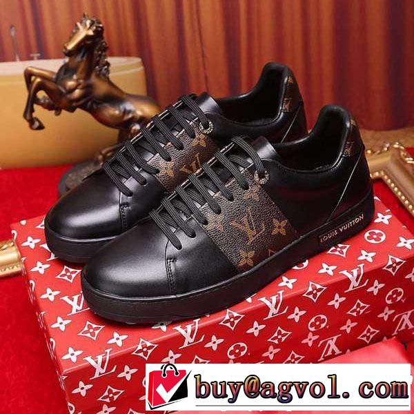 春夏の流行り2019新品 LOUIS VUITTON ルイ ヴィトン カジュアルシューズ 男女兼用 2色可選 今年春夏ファション流行り
