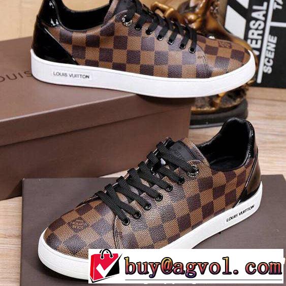 暑い季節も大活躍 2019夏ファション新品 LOUIS VUITTON ルイ ヴィトン カジュアルシューズ 男女兼用 2色可選