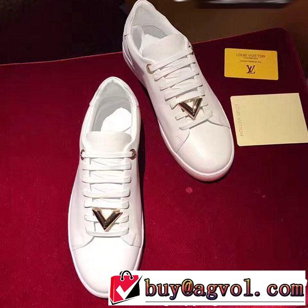 LOUIS VUITTON ルイ ヴィトン カジュアルシューズ 男女兼用 今季は特に注目ファション 《2019年》今、注目のストリート