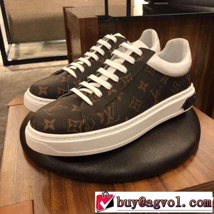 2019春夏の大注目トレンド LOUIS VUITTON ルイ ヴィトン カジュアルシューズ 2色可選 今年の夏は着こなし