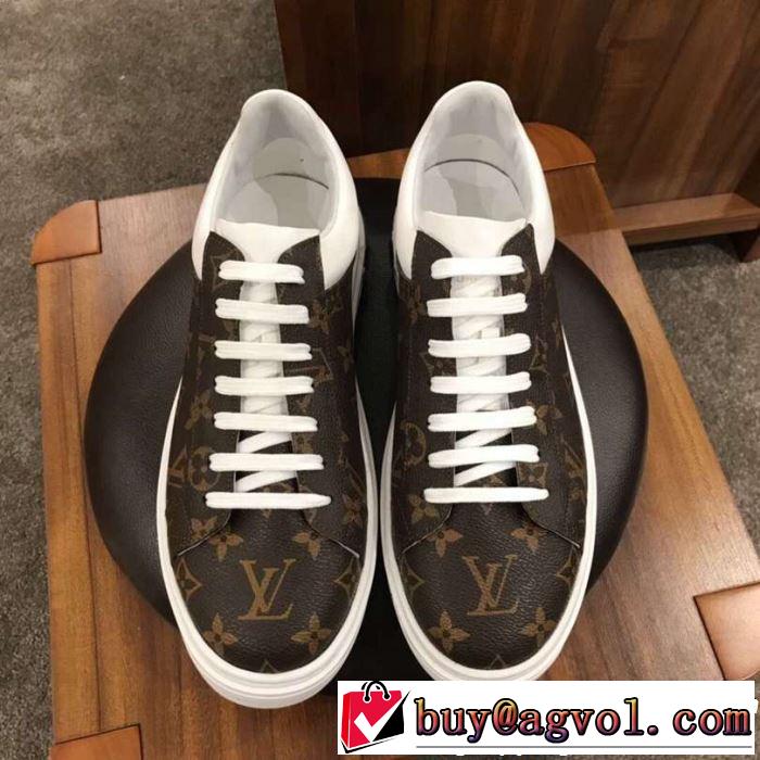 2019春夏の大注目トレンド LOUIS VUITTON ルイ ヴィトン カジュアルシューズ 2色可選 今年の夏は着こなし
