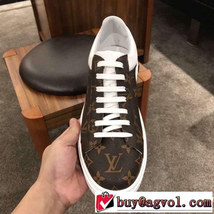 2019春夏の大注目トレンド LOUIS VUITTON ルイ ヴィトン カジュアルシューズ 2色可選 今年の夏は着こなし