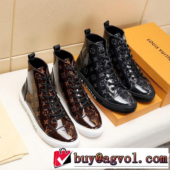 2色可選 ハイトップシューズ  2019春夏トレンドアイテム お洒落トレンド人気 LOUIS VUITTON ルイ ヴィトン