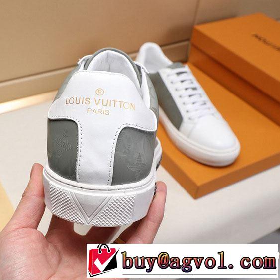 春夏の流行り2019新品 LOUIS VUITTON ルイ ヴィトン カジュアルシューズ 2色可選 一気にトレンド感満載な着こなし
