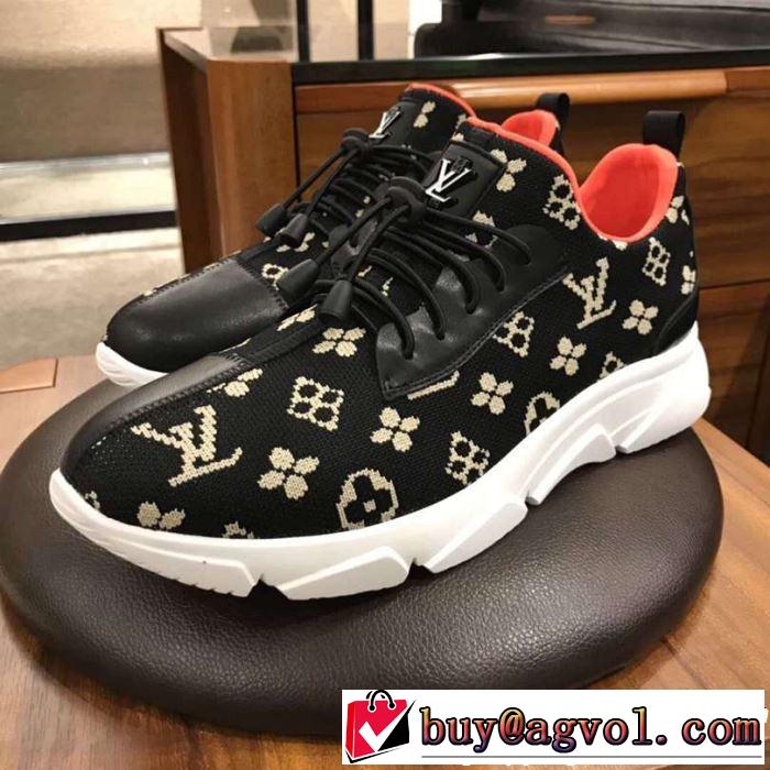 LOUIS VUITTON ルイ ヴィトン カジュアルシューズ 2色可選 《2019年》今、注目のストリート 暑い季節も大活躍