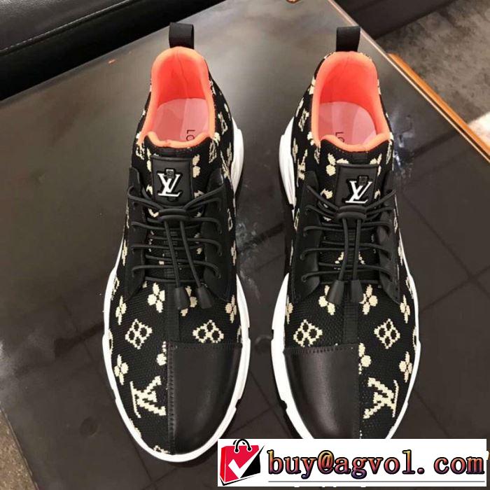 LOUIS VUITTON ルイ ヴィトン カジュアルシューズ 2色可選 《2019年》今、注目のストリート 暑い季節も大活躍
