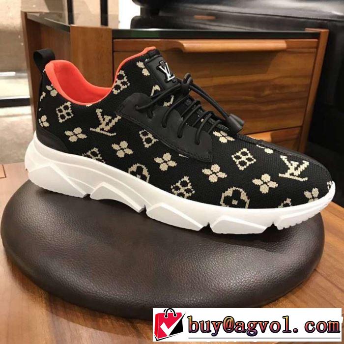 LOUIS VUITTON ルイ ヴィトン カジュアルシューズ 2色可選 《2019年》今、注目のストリート 暑い季節も大活躍