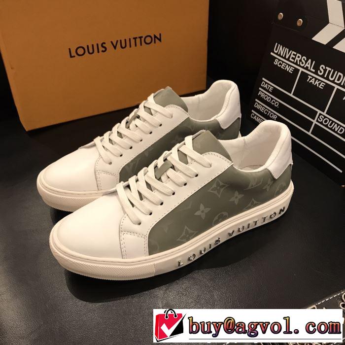 今季トレンドの限定アイテム 2019夏ファション新品 LOUIS VUITTON ルイ ヴィトン カジュアルシューズ 2色可選