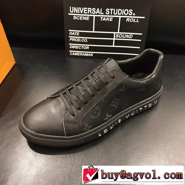 今季トレンドの限定アイテム 2019夏ファション新品 LOUIS VUITTON ルイ ヴィトン カジュアルシューズ 2色可選