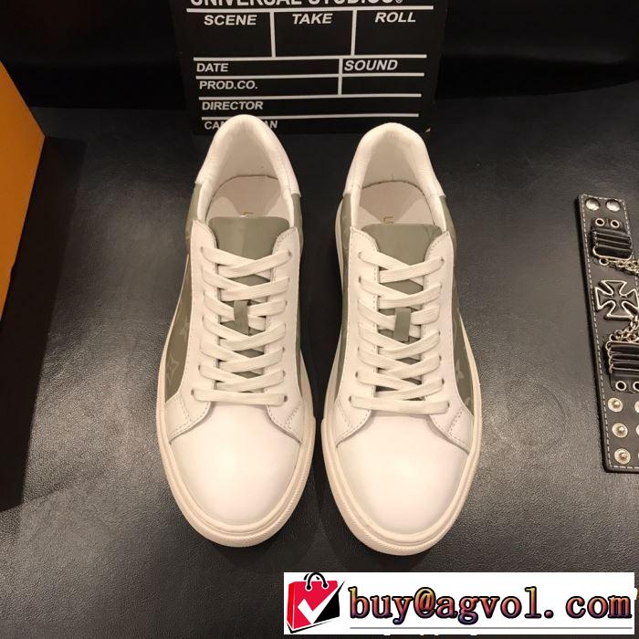 今季トレンドの限定アイテム 2019夏ファション新品 LOUIS VUITTON ルイ ヴィトン カジュアルシューズ 2色可選