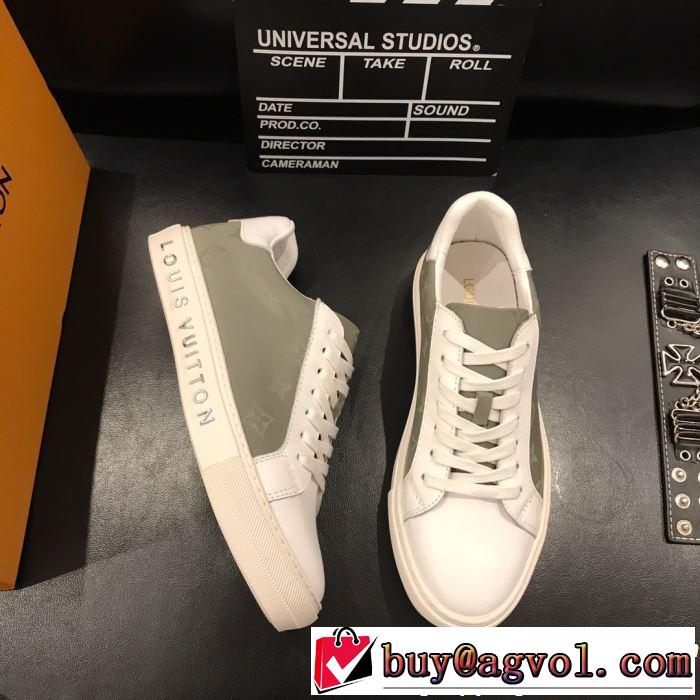 今季トレンドの限定アイテム 2019夏ファション新品 LOUIS VUITTON ルイ ヴィトン カジュアルシューズ 2色可選