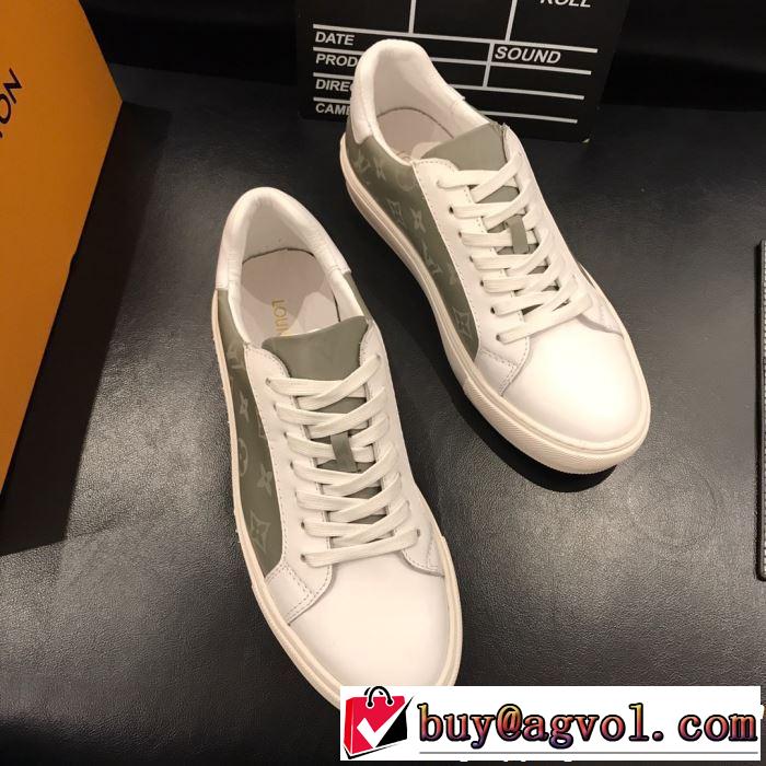 今季トレンドの限定アイテム 2019夏ファション新品 LOUIS VUITTON ルイ ヴィトン カジュアルシューズ 2色可選