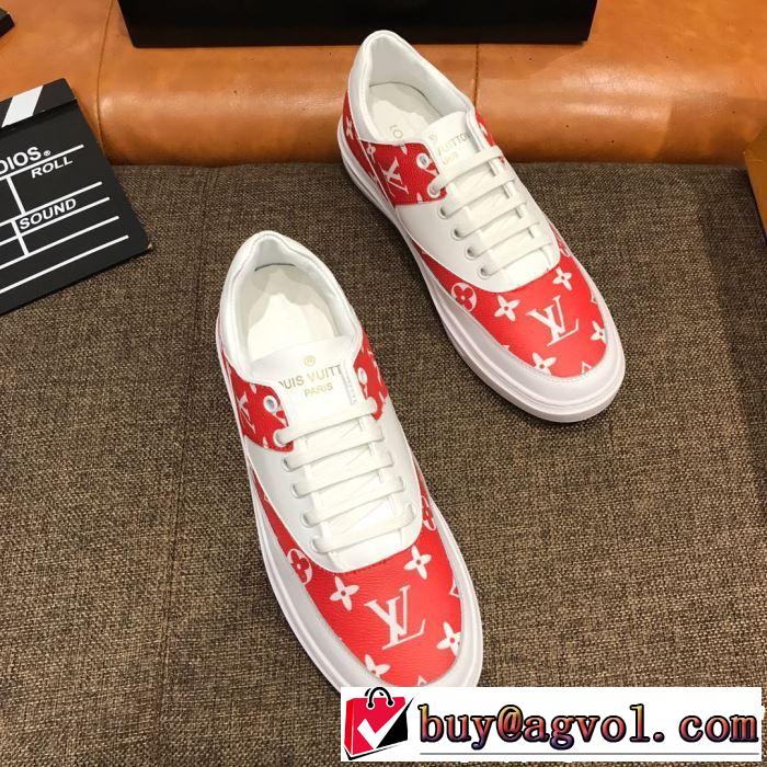 2019春夏の大注目トレンド LOUIS VUITTON ルイ ヴィトン カジュアルシューズ 2色可選 今年春夏ファション流行り