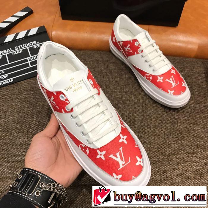 2019春夏の大注目トレンド LOUIS VUITTON ルイ ヴィトン カジュアルシューズ 2色可選 今年春夏ファション流行り
