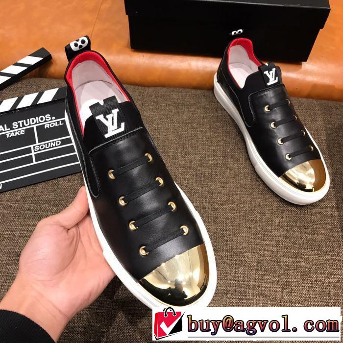 目を引く春夏トップス LOUIS VUITTON ルイ ヴィトン カジュアルシューズ 2色可選 【2019春夏】最新コレクション