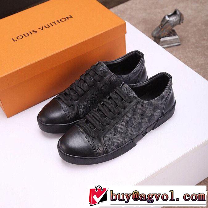 2019年春夏流行ファッション 大人の可愛さを引き立て LOUIS VUITTON ルイ ヴィトン カジュアルシューズ 3色可選